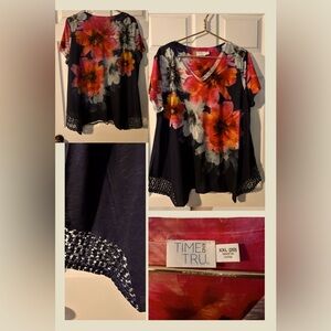 Women’s Time and Tru top XXL